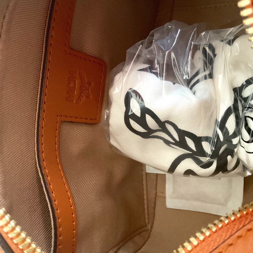 MCM camera crossbody bag